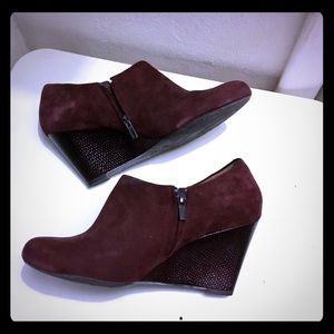 Clark Leather/Suede Ankle Boots